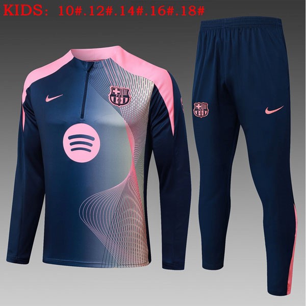 Ninos Sudadera De Training Barcelona 2026/27 Azul